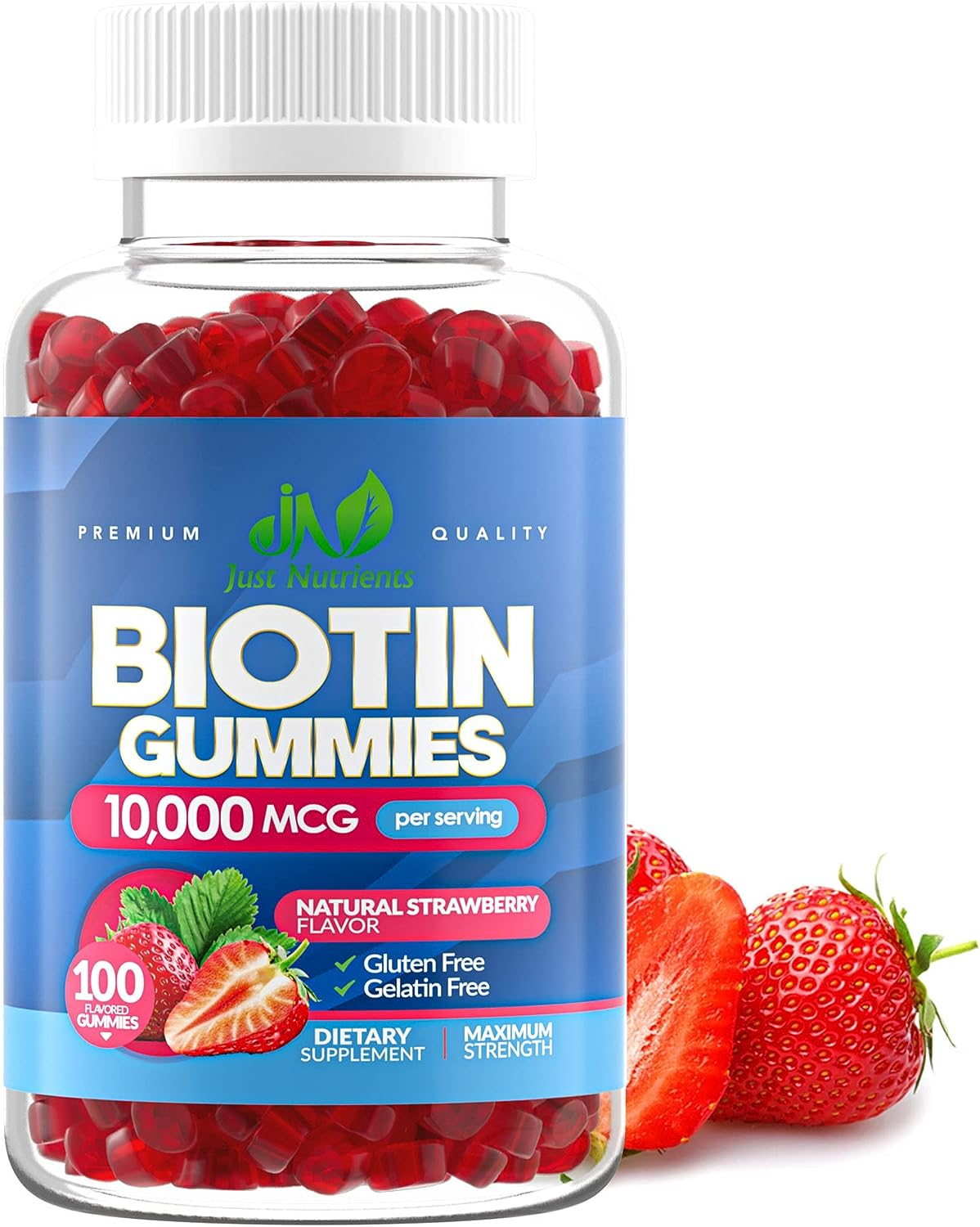 Biotin Gummies for Women | Strong Hair and Nails